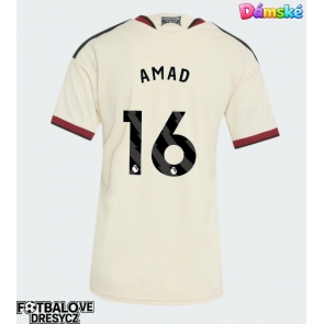 Manchester United Amad Diallo #16 Dámské Alternativní Dres 2026-27 Krátký Rukáv Manchester United Amad Diallo #16 Dámské Alternativní Dres 2026-27 Krátký Rukáv